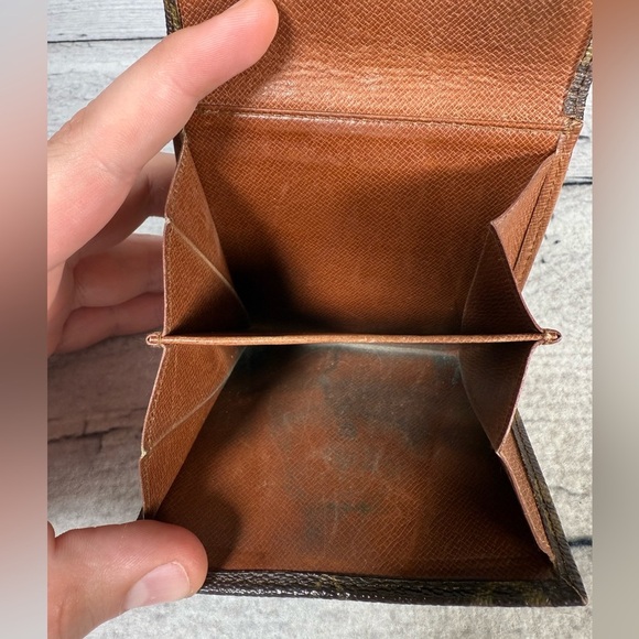 Louis Vuitton Portefeiulle Elise Trifold Wallet Monogram Canvas Leather - Picture 8 of 14